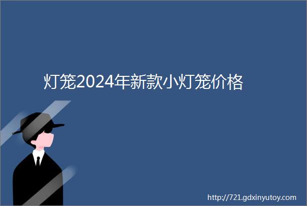 灯笼2024年新款小灯笼价格